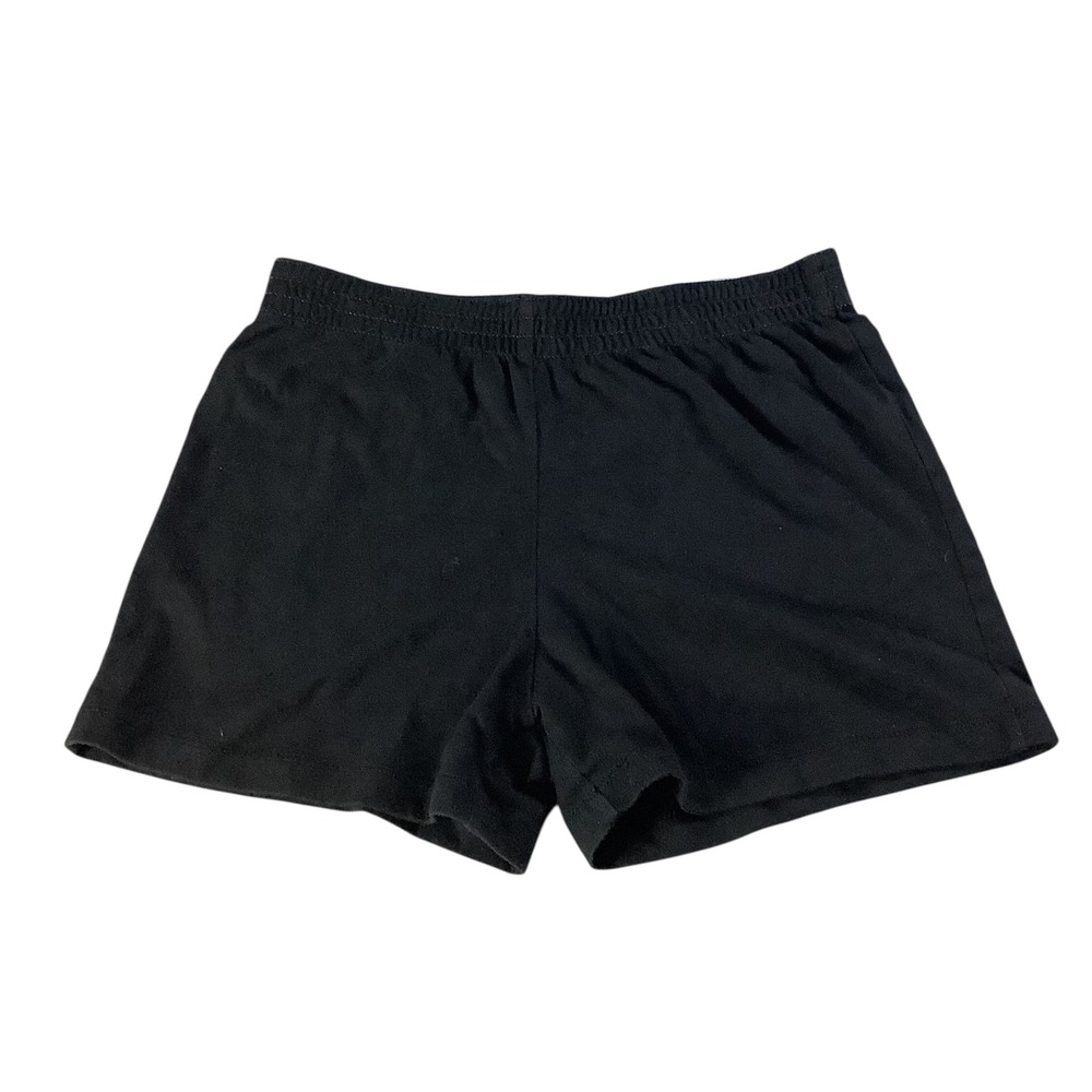 Wonder Nation Shorts Girls M 7-8 Black Athletic Activewear Casual